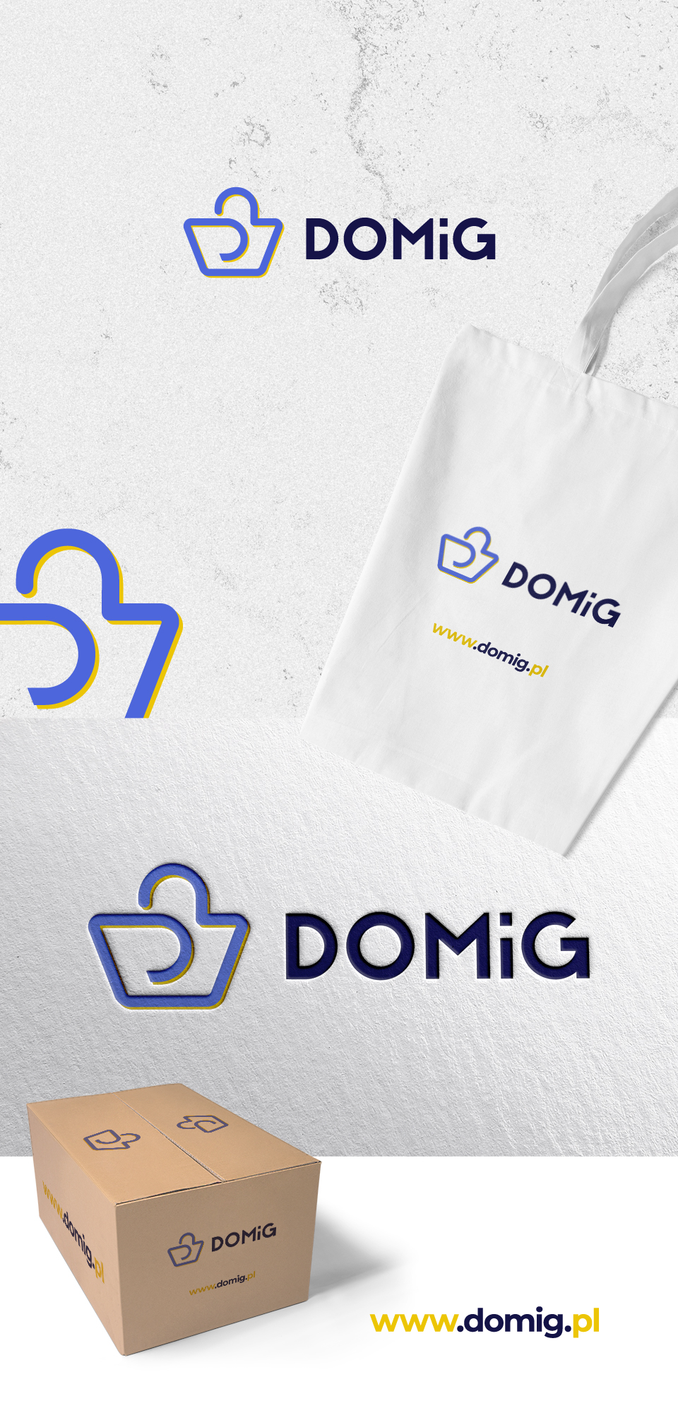 Projekt logo dla sklepu internetowego (model dropshipping).