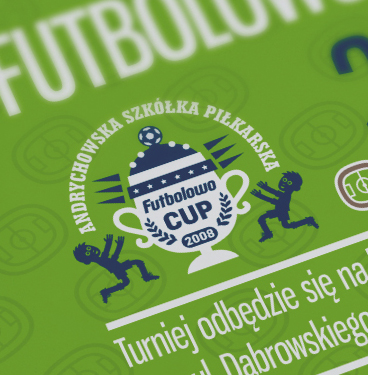 Plakat dla piłkarskiego portalu klubowego
