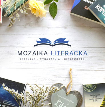 Rebranding logo bloga literackiego.
